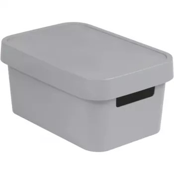CURVER Infinity Recycled 4.5L Storage Box 27x19x12 cm Grey