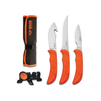 Outdoor Edge WildLite Roll Pack Set 8-Piece Game Processing Set