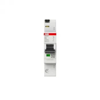 ABB SX201-B6 6 A Single-Pole Type B Miniature Circuit Breaker, 230/400 V AC, 6 kA 2CDS251003R0065