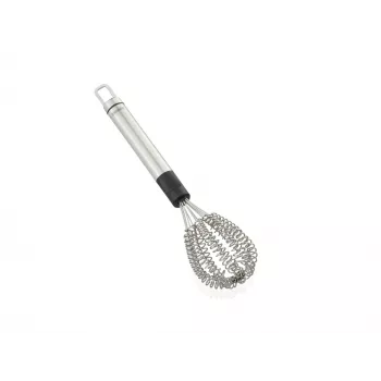 LEIFHEIT Speed Whisk S Whisk, Stainless Steel, 27 cm, Dishwasher-Safe, White/Grey