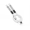 LEIFHEIT ProLine Lid Opener Stainless Steel Adjustable Handle for Lids 2.5-10 cm Silver/Black