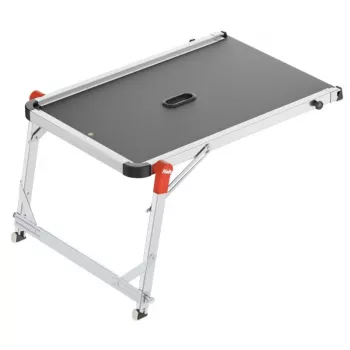 HAILO TP2 Pro Stair Platform – Adjustable Aluminium Work Platform for Stairs, 150 kg, EN 131