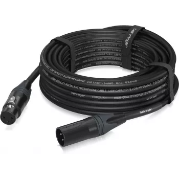Behringer PMC-1000CM XLR Socket to XLR Plug Microphone Cable 10m Black