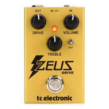 TC Electronic Zeus Drive Overdrive Guitar Effect