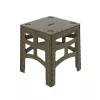 KEEEPER Timo Folding Camping Table M, Olive, Aluminium, 80 kg Load, 46.5x44.5x55 cm