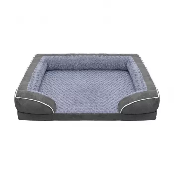 REBEL ANIMALS Premium Dog Sofa Bed for Dogs and Cats, 107x81x18 cm