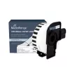 MediaRange Continuous Paper Roll for Label Printers, Replaces Brother DK-22210, White, 29 mm x 30.48 m, 1 Roll (MRBDK22210)
