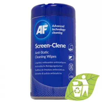 AF Screen-Clene TFT/LCD Screen Cleaning Wipes 100 Pcs. ECO Tin