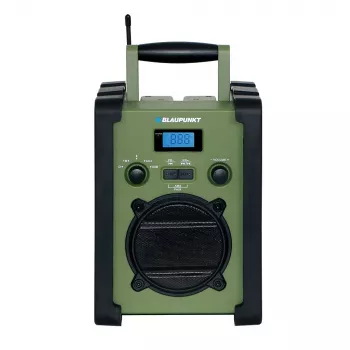 Blaupunkt PP35BT Survival Portable Radio with Bluetooth, Solar, Hand Crank, Power Bank, Torch