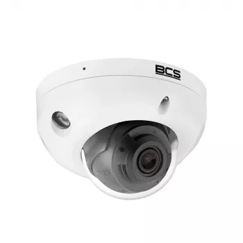 BCS 8MP Outdoor Dome IP Camera with AI Analysis, 2.8mm Fixed Focal Length, 30m IR, IP67, IK10, PoE BCS-P-DMIP28FSR3L3-Ai2