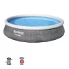 Bestway Fast Set 57376 Above Ground Pool Round 7,340 L Grey