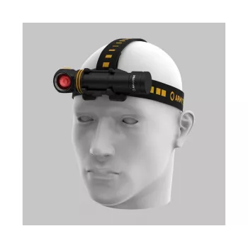 Armytek Elf C2 MAX WR USB-C Rechargeable Headlamp Torch, 2500 lm White + 230 lm Red, IP68, Magnetic Tail Cap, Includes 18650 Battery