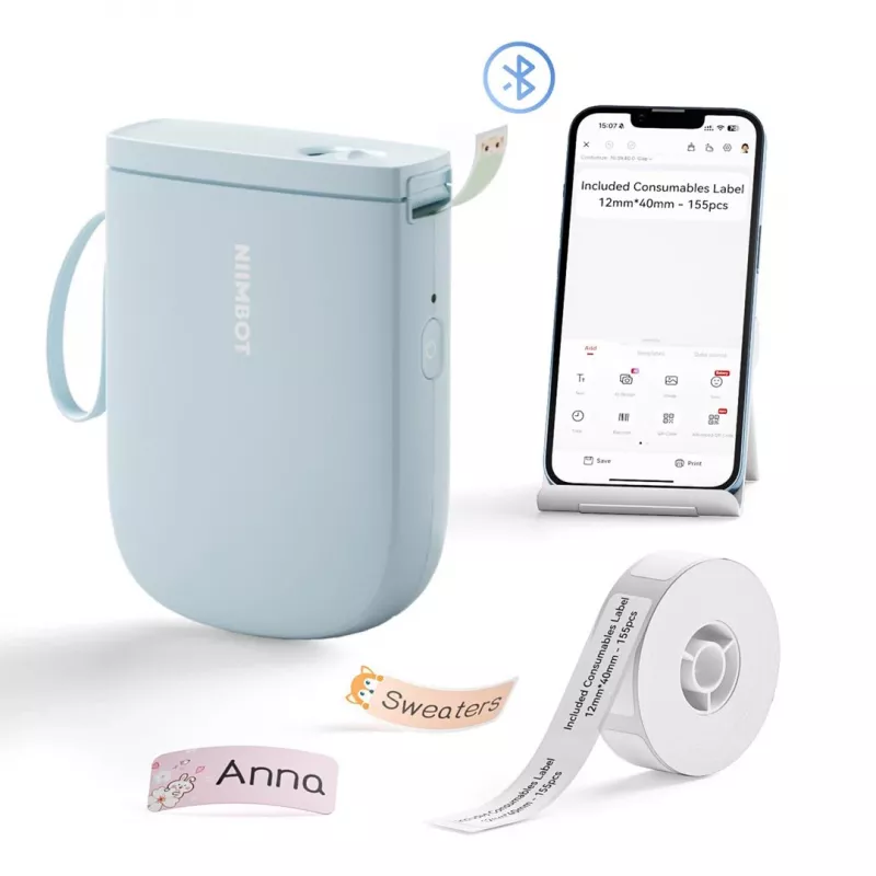 NIIMBOT D11-H Label Printer Blue