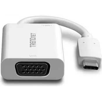 TRENDnet TUC-VGA2 USB-C to VGA adapter - 1920x1200 @ 60Hz, black