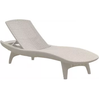 KETER Sun Lounger Pacific White 29195066450