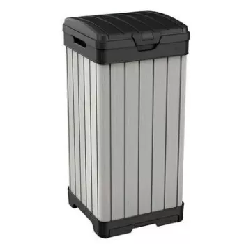 KETER Wheelie Bin Rockford 125L Grey