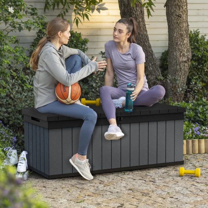 KETER Storage Box Darwin 380L Grey