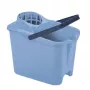 MERY Rectangular Bucket 12L with Push Button Blue