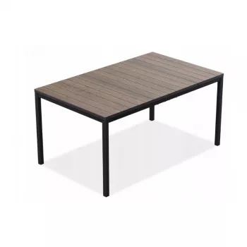 KETER Garden table Deco Porto Nova 160 walnut/black