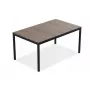 KETER Deco Porto Nova 160 Garden Table Walnut/Black