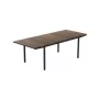 KETER Deco Porto Nova Extendable 160-240 Garden Table Walnut/Black