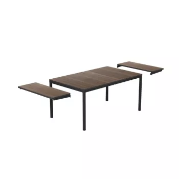 KETER Garden table extendable Deco Porto Nova Extendable 200-280 walnut/black