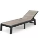 KETER Deco Porto Sun Lounger Grey/Ash Grey
