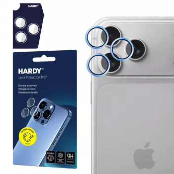 3MK PROTECTION Apple iPhone 18 Pro /18 Pro Max – HARDY Lens Protection Pro Light Blue