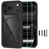 TECH-PROTECT MAGONE MAGSAFE CC + GLASS 2-PACK IPHONE 17 PRO / 18 PRO SCHWARZ/TRANSPARENT