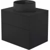 DEANTE SDNB6SNU4B Wall-Mounted Vanity Unit with Integrated Granite Basin 360 mm White