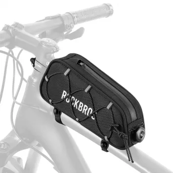 Rockbros TL004 ROAD TO SKY 0.7 l Waterproof Bike Frame Bag – Black