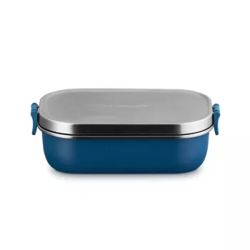 LE CREUSET Lunchbox ON THE GO 900 ml Blue