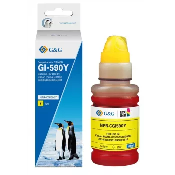 G&G Refill Ink comp. with Canon GI-590Y/1606C001 Y(70ml)