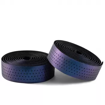 ROCKBROS Silicone Handlebar Tape Perforated with Chameleon Effect - Purple