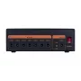 JOYO JJP04 Guitar Effects Pedal Power Supply - 10 Isolated Outputs, DC 9V/12V/18V, Aluminium Alloy, Black