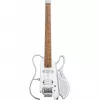 DONNER-HUSH-X-LIVE-WHITE - Electric Guitar with Built-in Speaker