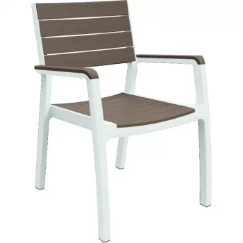 KETER Harmony Armchair White/Beige