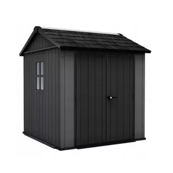 KETER Newton Plus 7x7.5 Garden Shed Grey