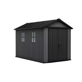 KETER Newton Plus 9x7.5 Garden Shed Grey