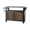 KETER Grill table Deco Unity XL 207L walnut tone