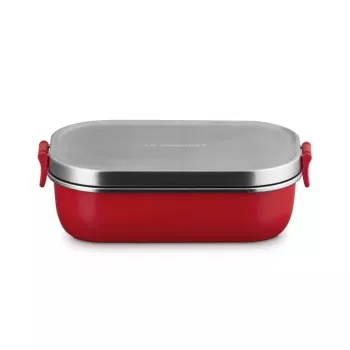 LE CREUSET ON THE GO Lunchbox 900 ml Red
