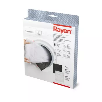 RAYEN Laundry Bag Set 2 Pieces 50x40cm Black/White