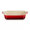 LE CREUSET Heritage Rectangular Baking Dish Stoneware 32x24cm / 4L Red