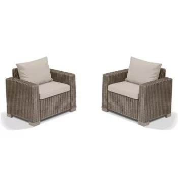 KETER Garden chairs 2pcs. California beige