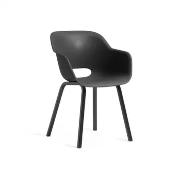 KETER Garden Chairs 2 pcs Noa Cup Grey