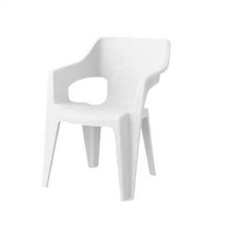 Keter Bilbao Low Back Garden Chair White 29213634400