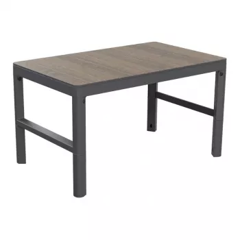KETER Garden table Deco Lyon walnut/grey