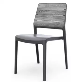 KETER Garden Chair Deco Porto Light Grey/Grey
