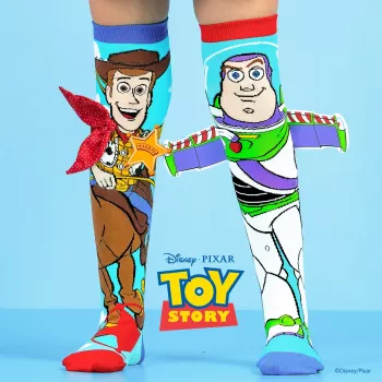 MADMIA Children's Knee Socks Toy Story Buzz Chudy Woody / Md018