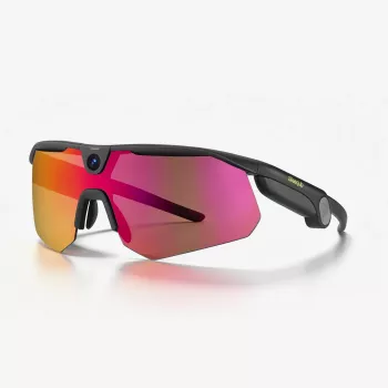 BleeqUp Ranger AI Sports Camera Glasses Black